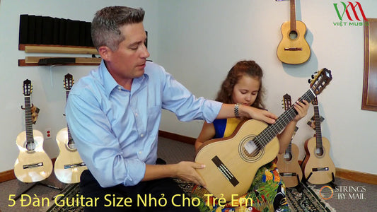 5 Đàn Guitar Size Nhỏ Cho Trẻ Em - Chất Như Nước Cất