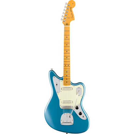 Đàn Guitar Điện Fender American Professional Classic Jaguar SS, Maple Fingerboard, Faded Lake Placid Blue - Việt Music
