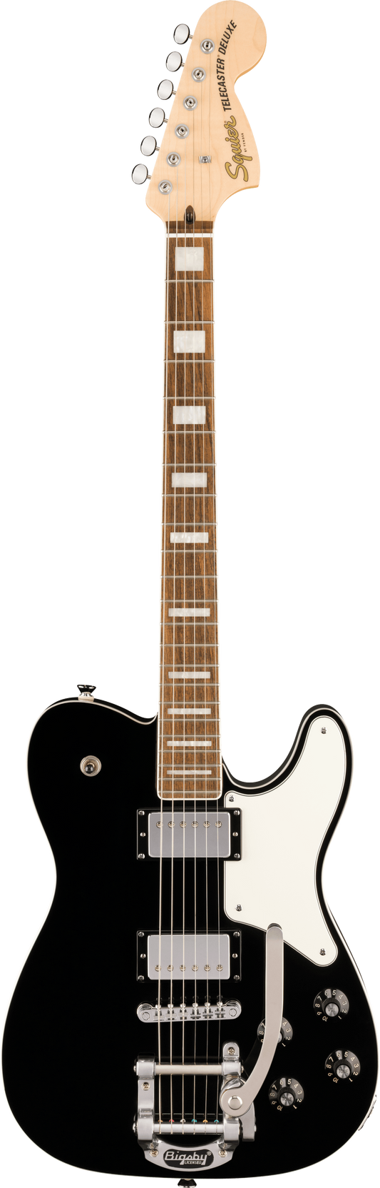 Đàn Guitar Điện Squier Paranormal Troublemaker Telecaster Deluxe Bigsby HH. Laurel Fingerboard