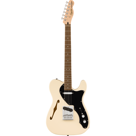 Đàn Guitar Điện Squier Affinity Series Telecaster Thinline SS, Laurel Fingerboard, Olympic White