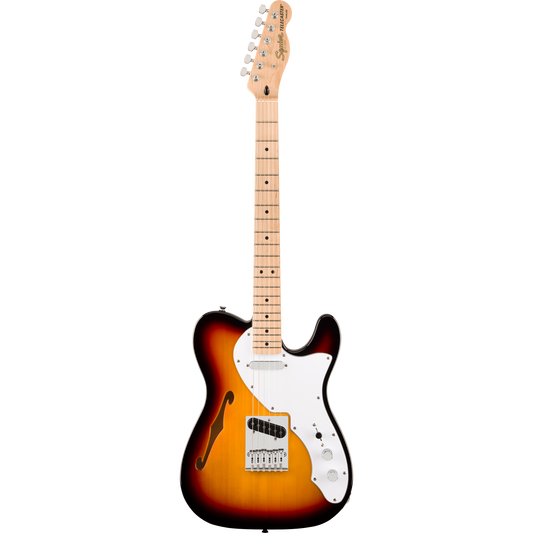 Đàn Guitar Điện Squier Affinity Series Telecaster Thinline SS, Maple Fingerboard, 3-Color Sunburst - Việt Music
