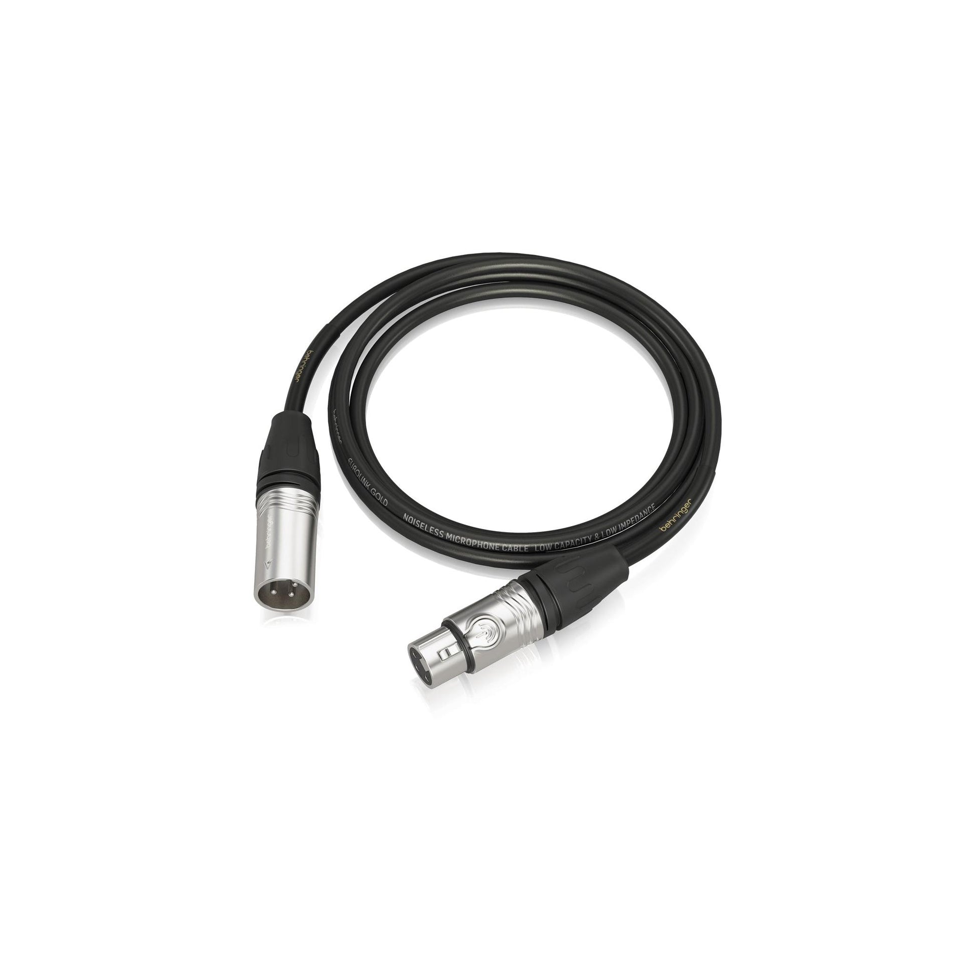 Dây Cáp Kết Nối Behringer Gold Performance GMC - Audio Cable, XLR3M - XLR3F - Việt Music