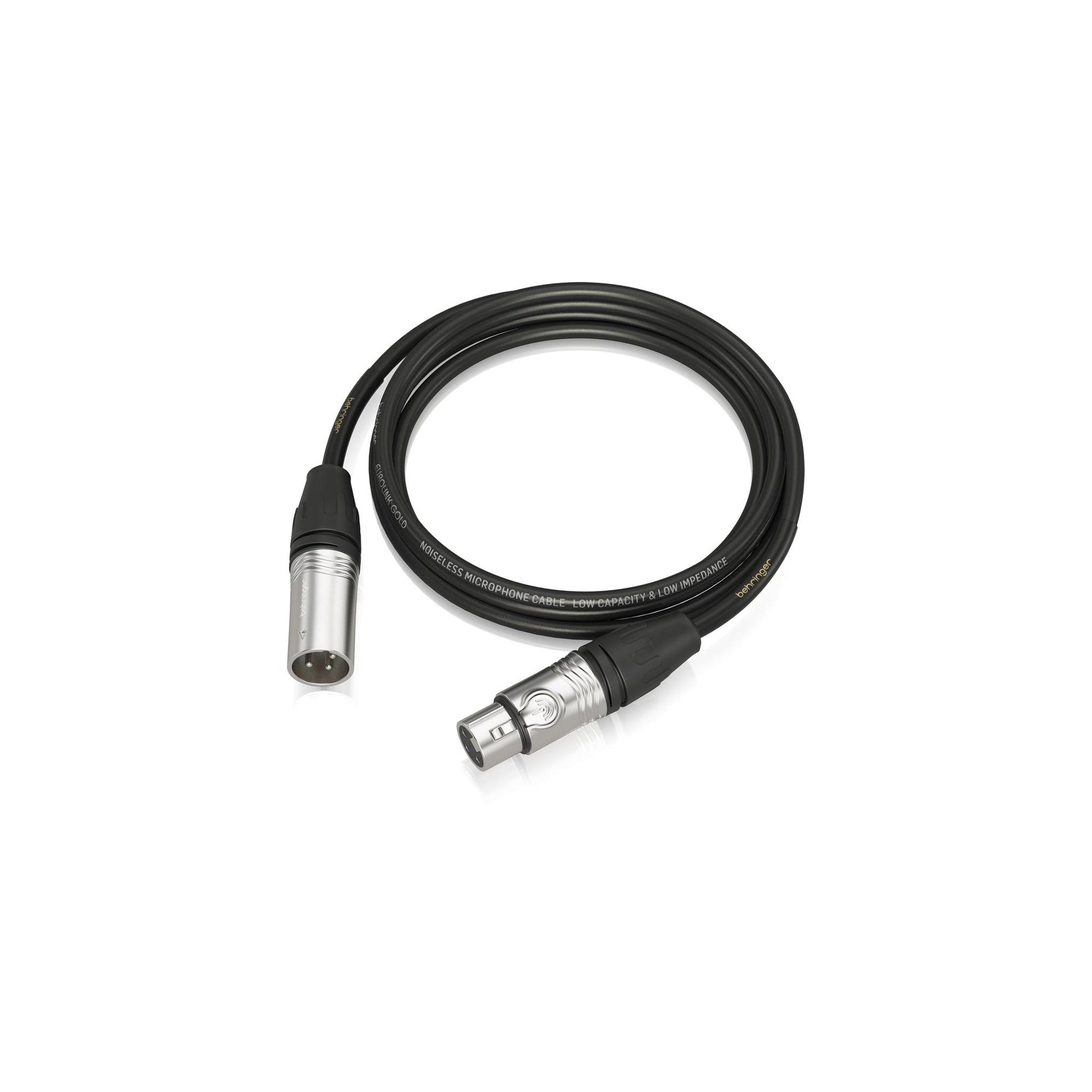Dây Cáp Kết Nối Behringer Gold Performance GMC - Audio Cable, XLR3M - XLR3F - Việt Music