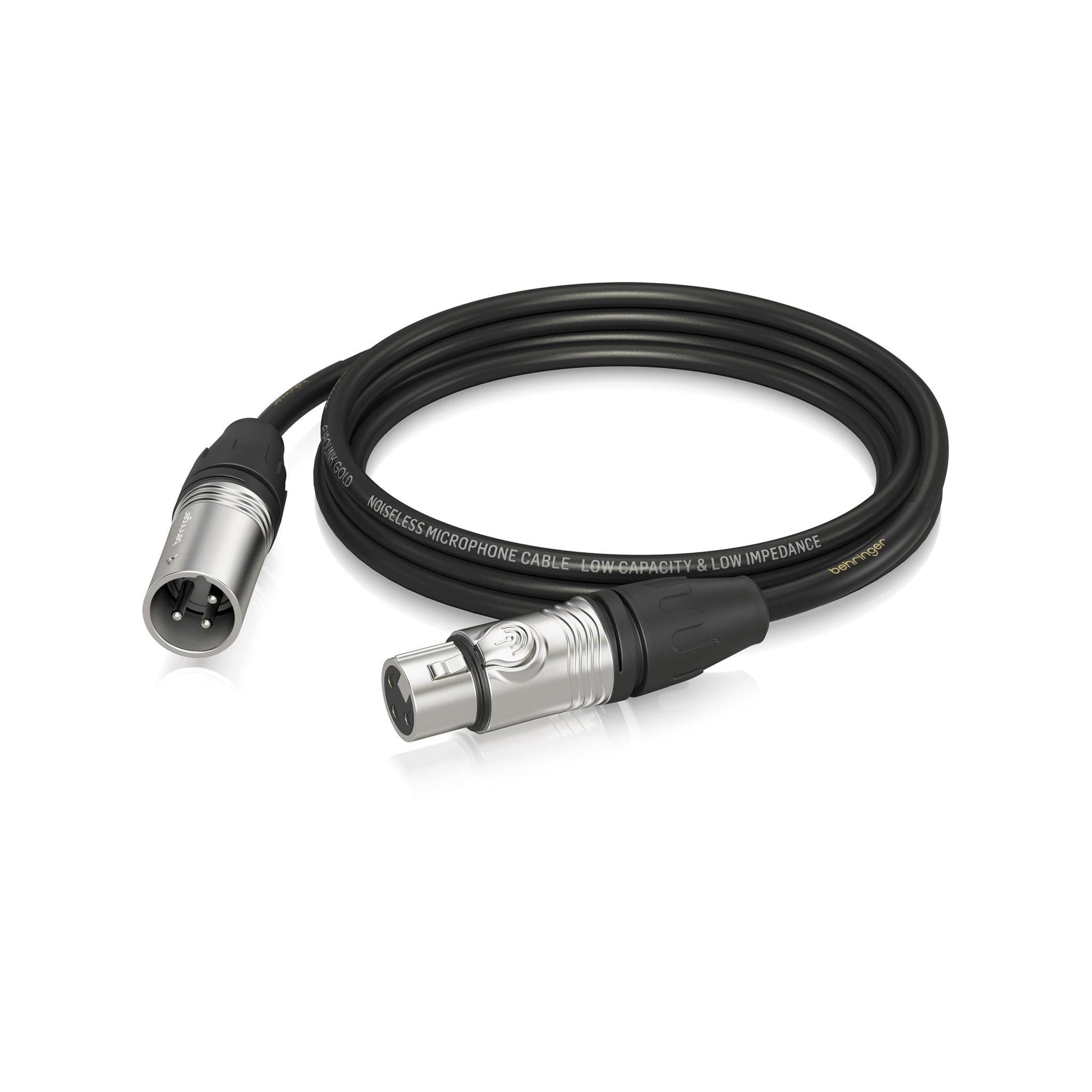Dây Cáp Kết Nối Behringer Gold Performance GMC - Audio Cable, XLR3M - XLR3F - Việt Music