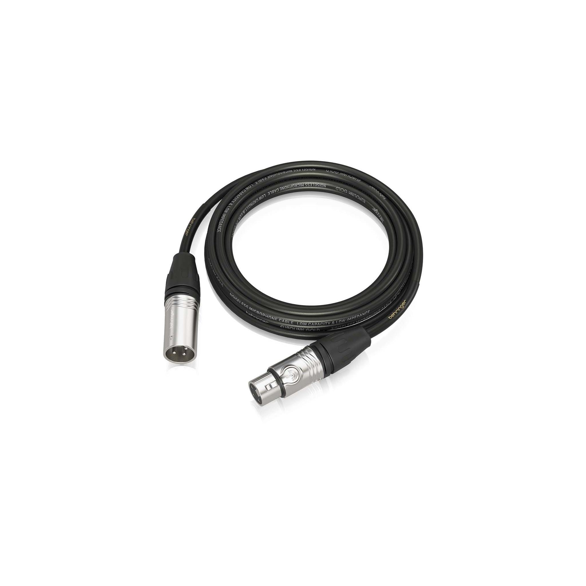 Dây Cáp Kết Nối Behringer Gold Performance GMC - Audio Cable, XLR3M - XLR3F - Việt Music