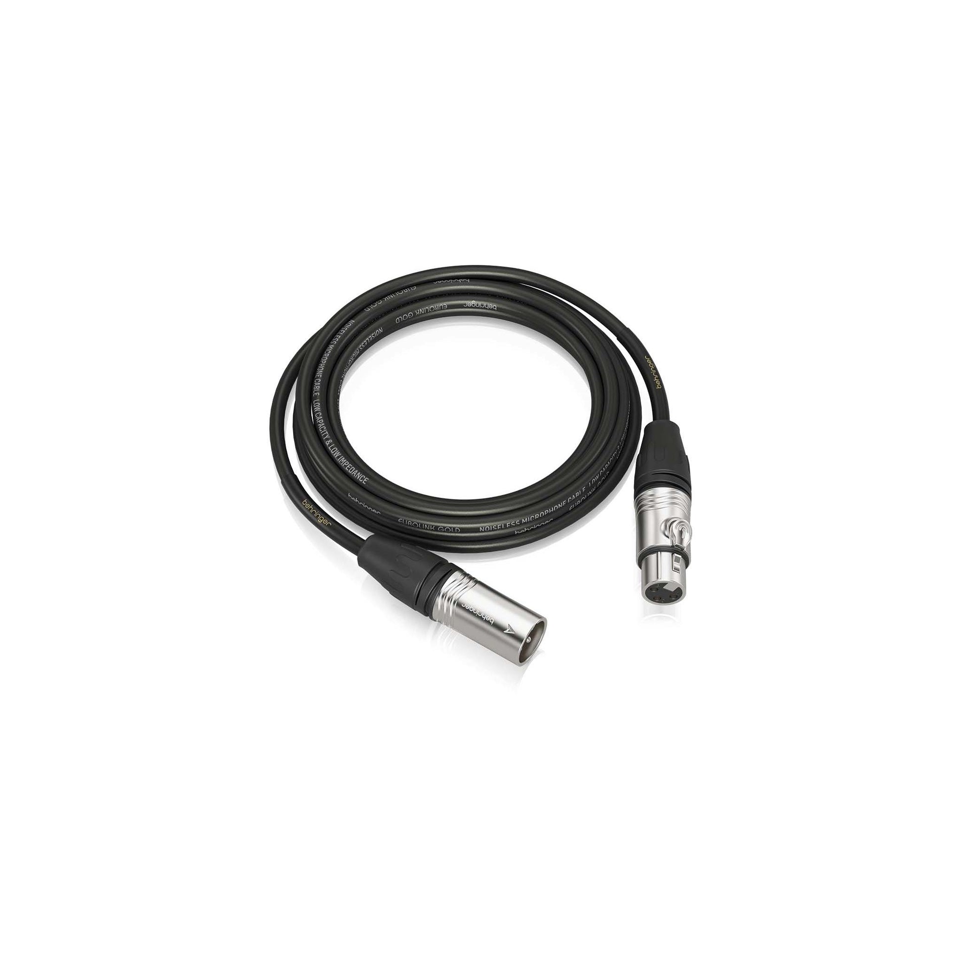Dây Cáp Kết Nối Behringer Gold Performance GMC - Audio Cable, XLR3M - XLR3F - Việt Music