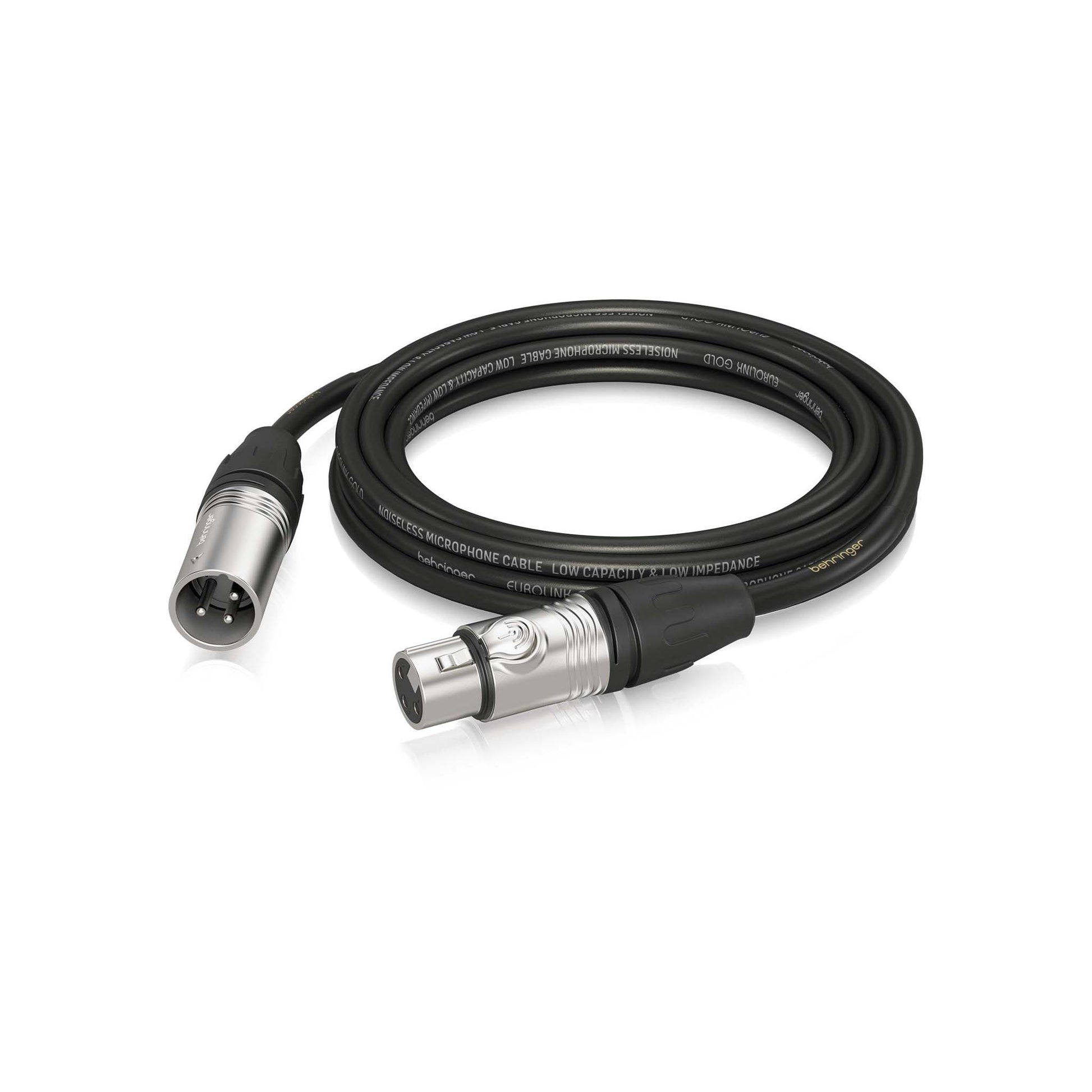 Dây Cáp Kết Nối Behringer Gold Performance GMC - Audio Cable, XLR3M - XLR3F - Việt Music