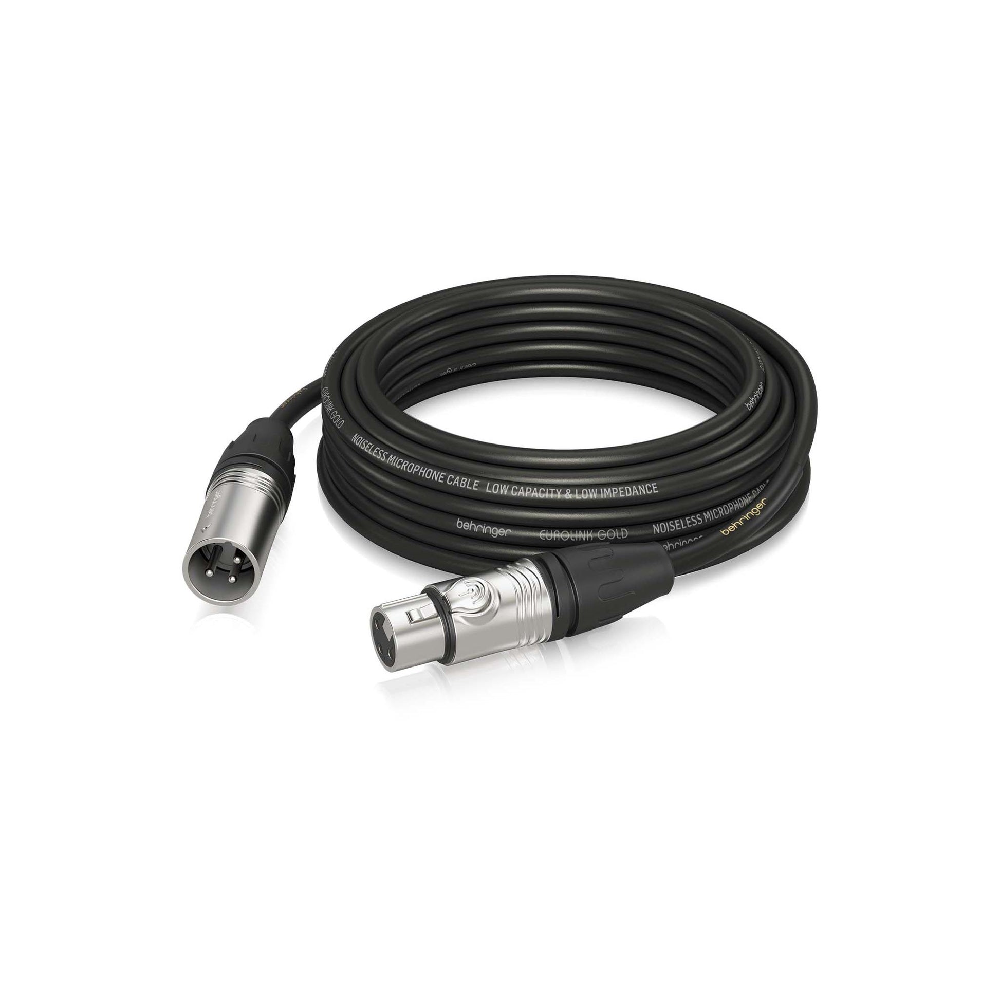 Dây Cáp Kết Nối Behringer Gold Performance GMC - Audio Cable, XLR3M - XLR3F - Việt Music