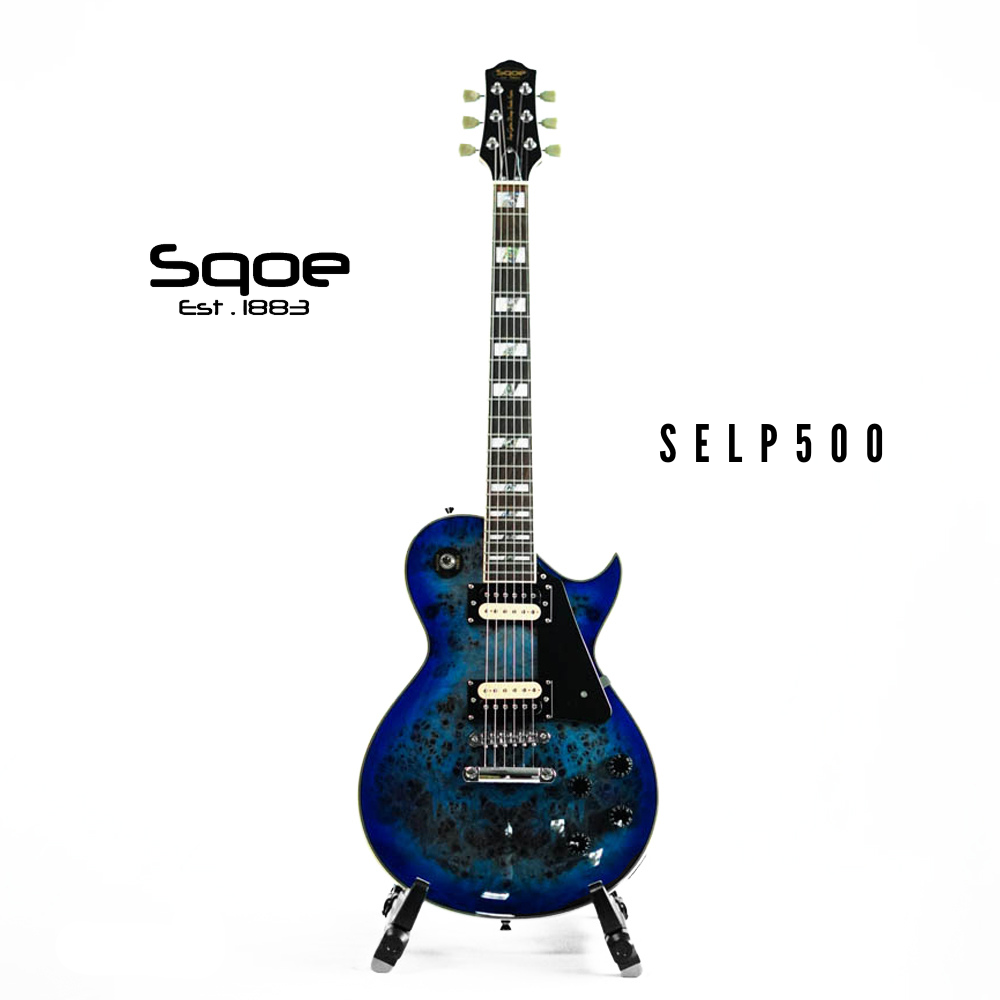 Đàn Guitar Điện Sqoe SELP500 HH, Rosewood Fingerboard - Việt Music