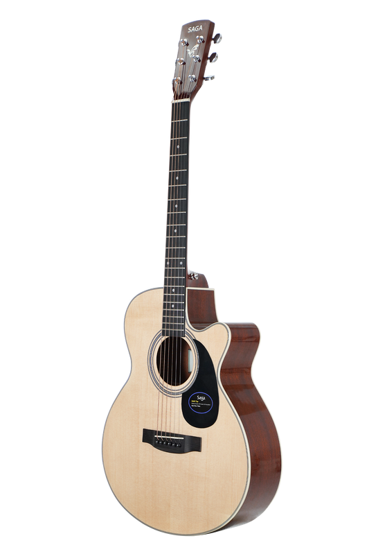 Đàn Guitar Acoustic Saga SA700C Pro