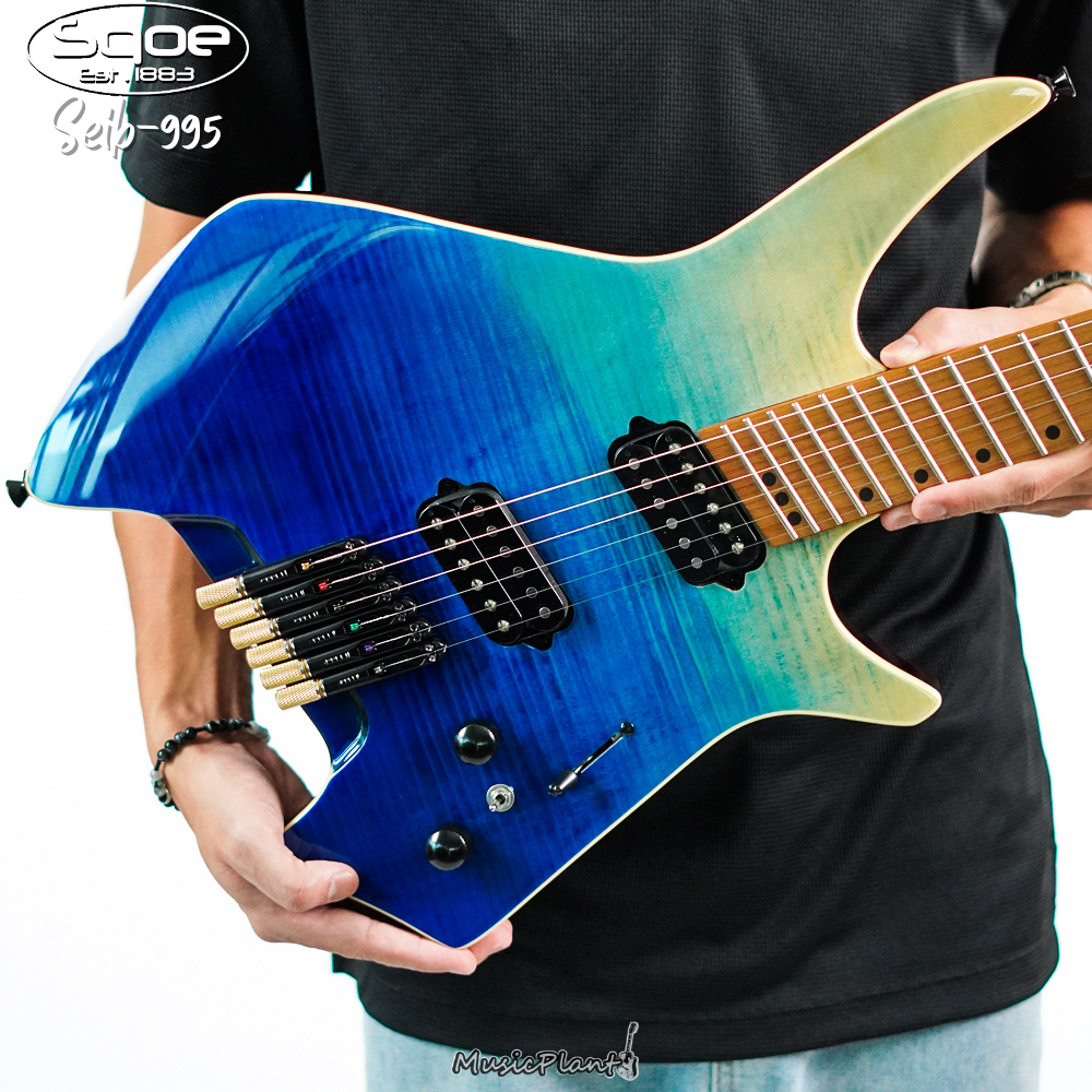 Đàn Guitar Điện Sqoe SEIB995 HH, Maple Fingerboard - Việt Music