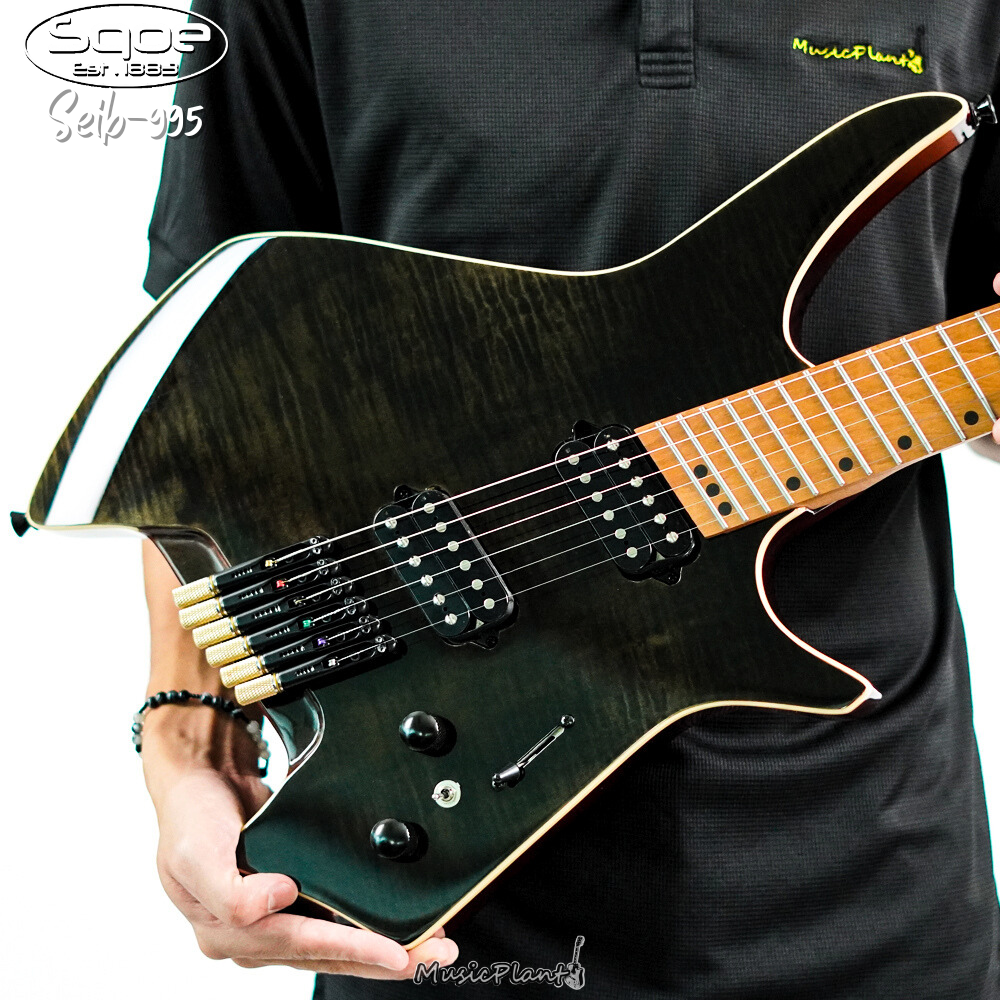 Đàn Guitar Điện Sqoe SEIB995 HH, Maple Fingerboard - Việt Music