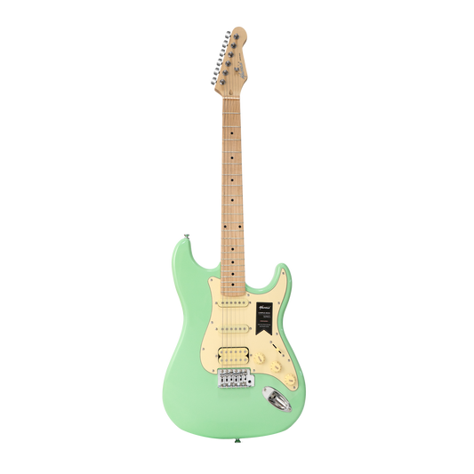 Đàn Guitar Điện Mantic MST100 HSS, Maple Fingerboard, Green - Việt Music
