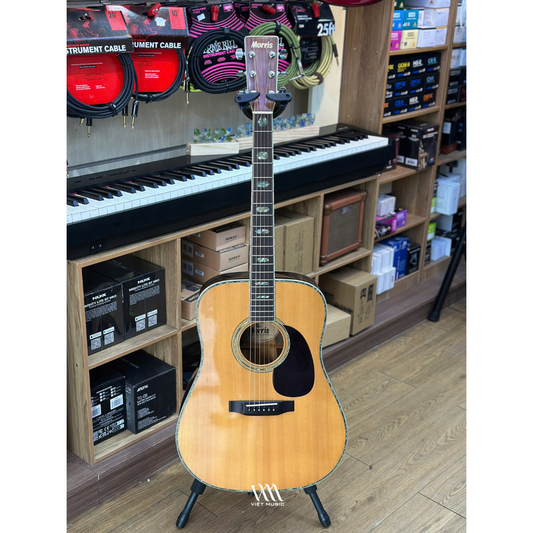 Đàn Guitar Acoustic Morris W40 1975 - Qua Sử Dụng - Việt Music