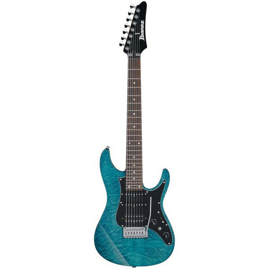 Đàn Guitar Điện Ibanez Premium AZ447P1QM 7-string SSH, Rosewood Fingerboard, Cosmic Blue (nhân) - Việt Music