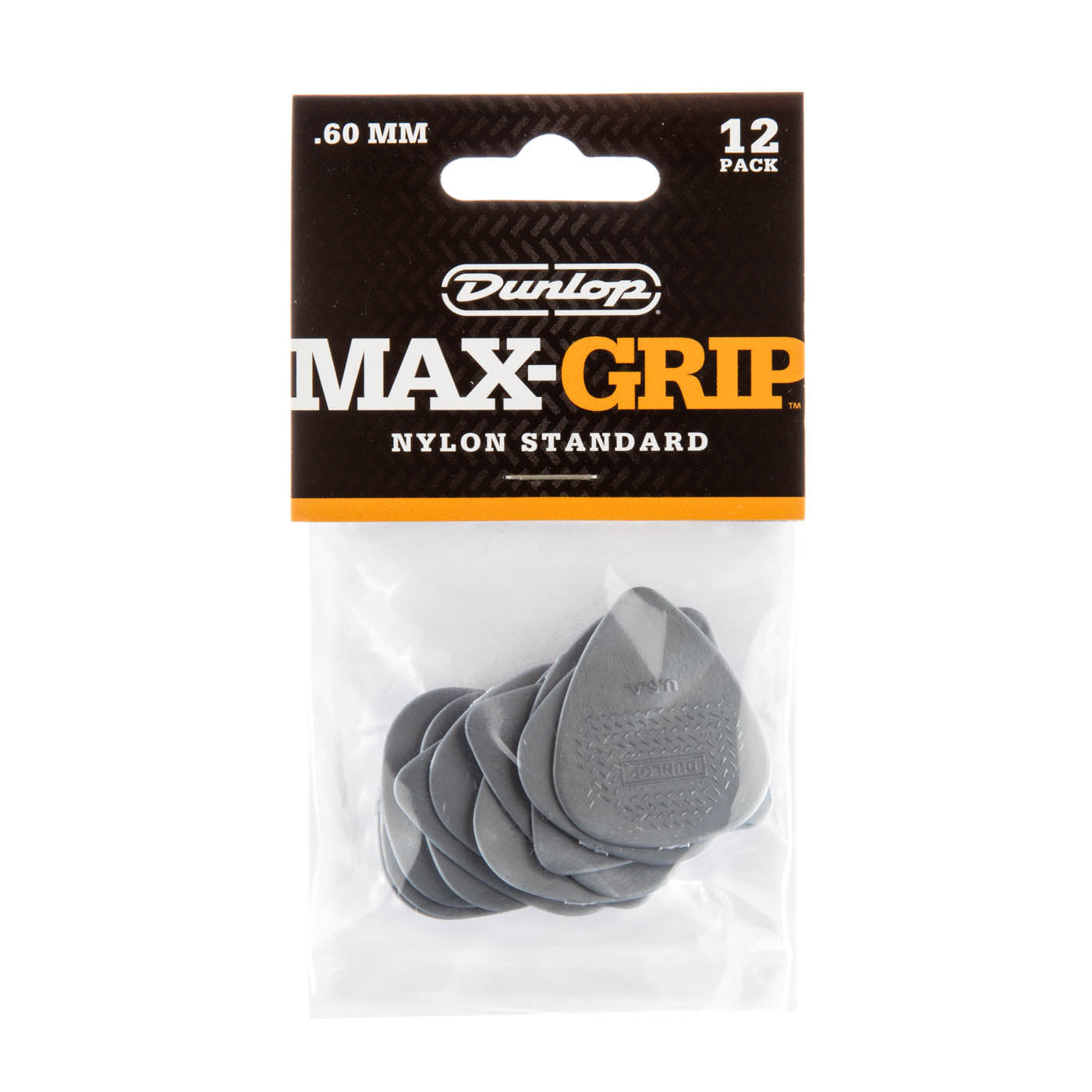 Pick Gảy Đàn Guitar Jim Dunlop Max-Grip Nylon Standard 449, 12pc - Việt Music