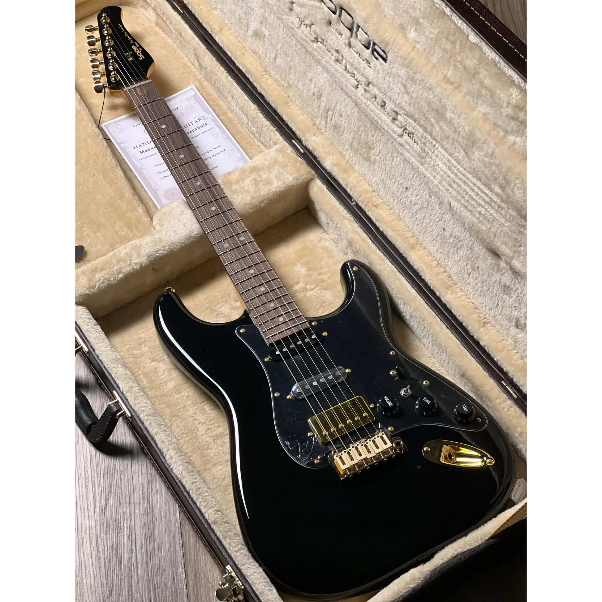 Đàn Guitar Điện Sqoe SEST1009 Custom Shop HSS, Rosewood Fingerboard - Việt Music