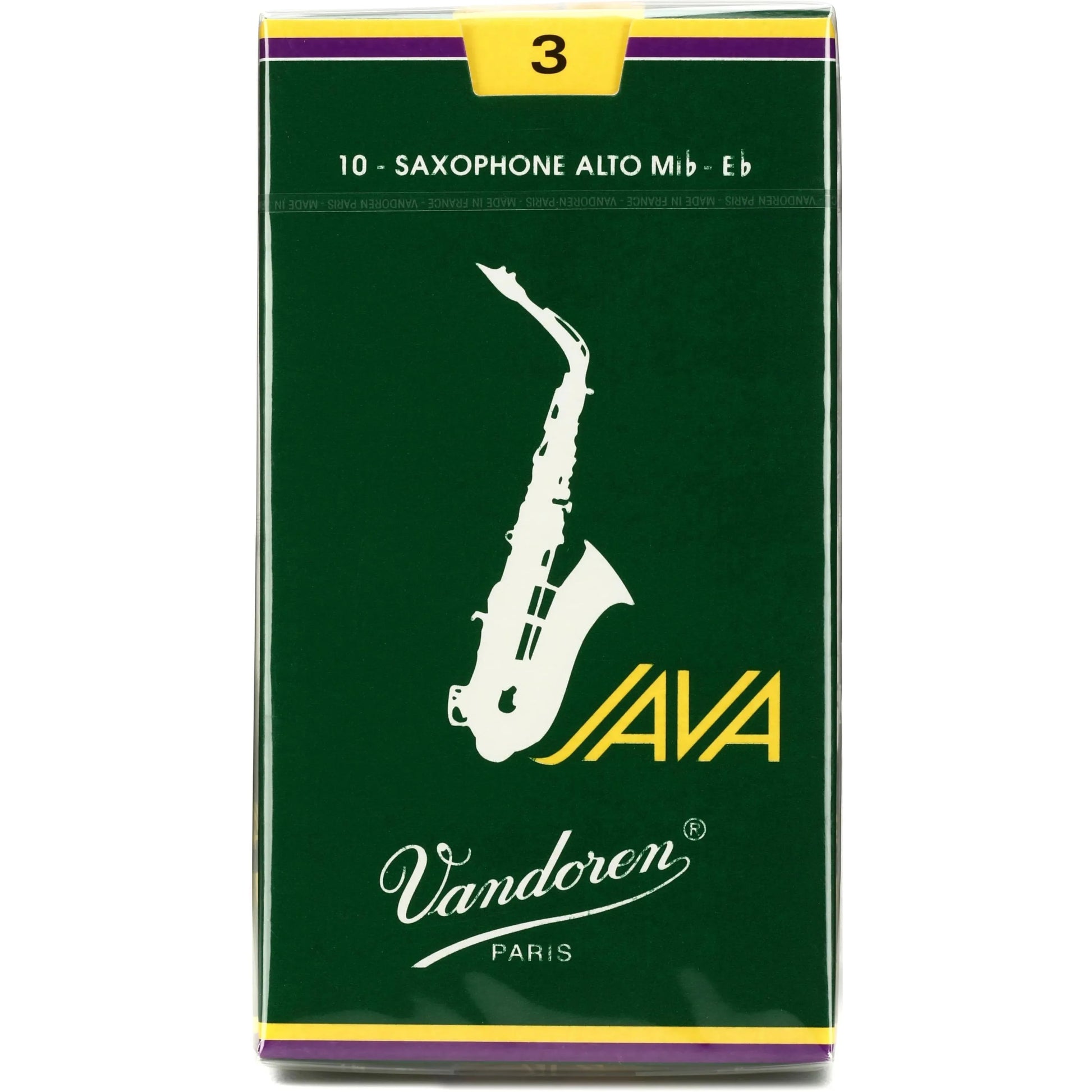 Dăm Kèn Saxophone Alto Vandoren JAVA "Filed - Green Cut" - Việt Music