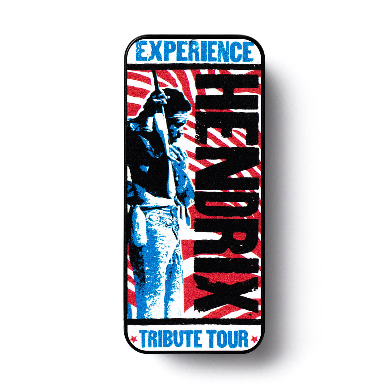 Pick Gảy Đàn Guitar Jim Dunlop JHPT09M Jimi Hendrix Tribute Tour Pick Tin, 12pc - Việt Music