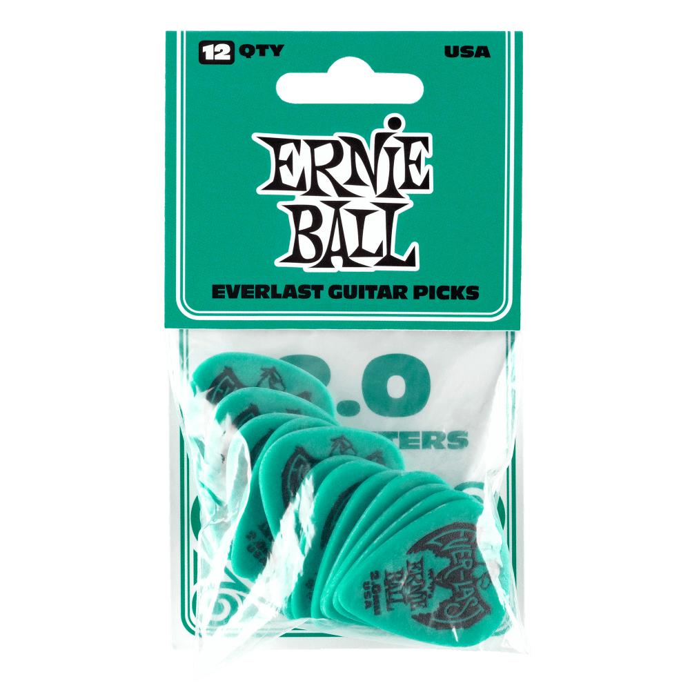 Pick Gảy Ernie Ball Everlast Delrin, 12pc - Việt Music