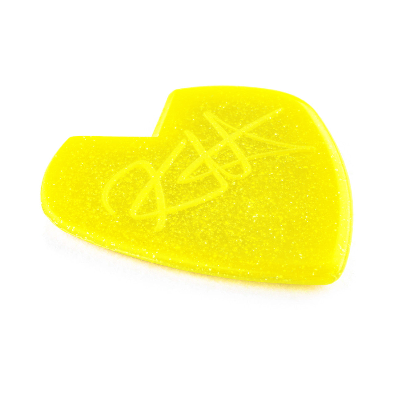 Pick Gảy Đàn Guitar Jim Dunlop Kirk Hammett Jazz III 47-KH3NYS, Yellow Glitter - Việt Music