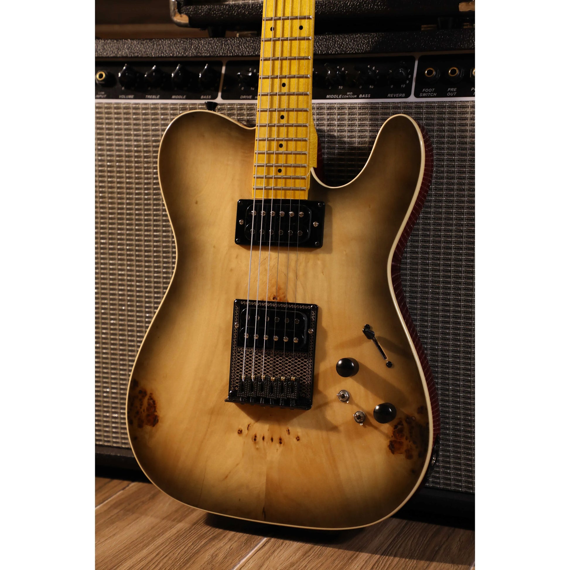 Đàn Guitar Điện Sqoe SETL600 HS, Maple Fingerboard - Việt Music