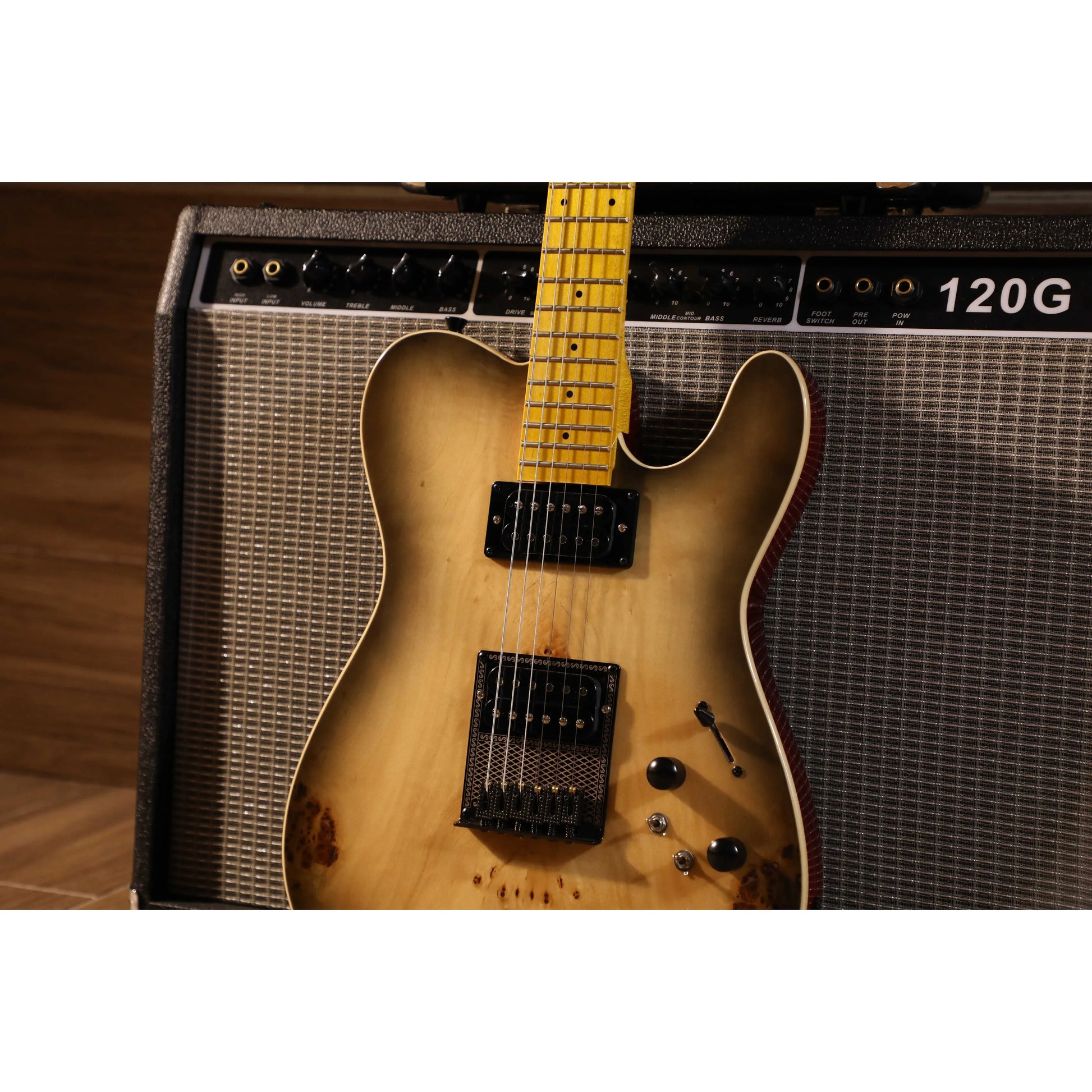 Đàn Guitar Điện Sqoe SETL600 HS, Maple Fingerboard - Việt Music