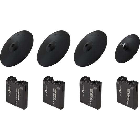 Bộ Cymbal Roland Wireless DrumLink Cymbal 4-Piece Pack 4CY-4WT-01