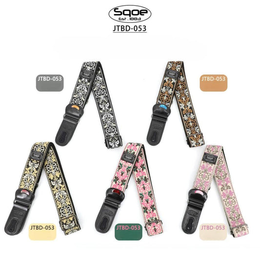 Dây Đeo Đàn Guitar Sqoe Jacquard JTBD-053 - Việt Music