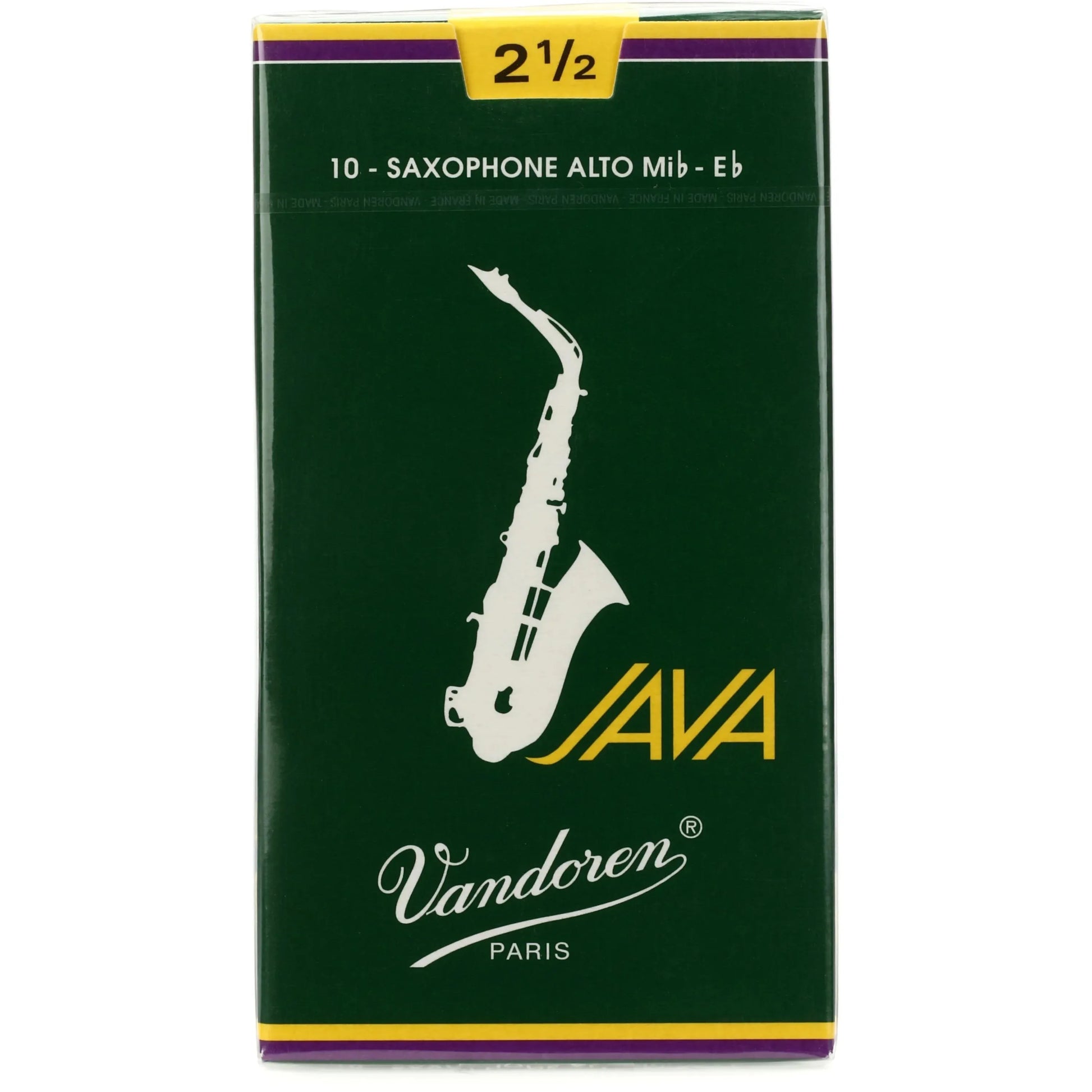 Dăm Kèn Saxophone Alto Vandoren JAVA "Filed - Green Cut" - Việt Music