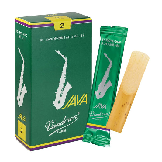 Dăm Kèn Saxophone Alto Vandoren JAVA "Filed - Green Cut" - Việt Music