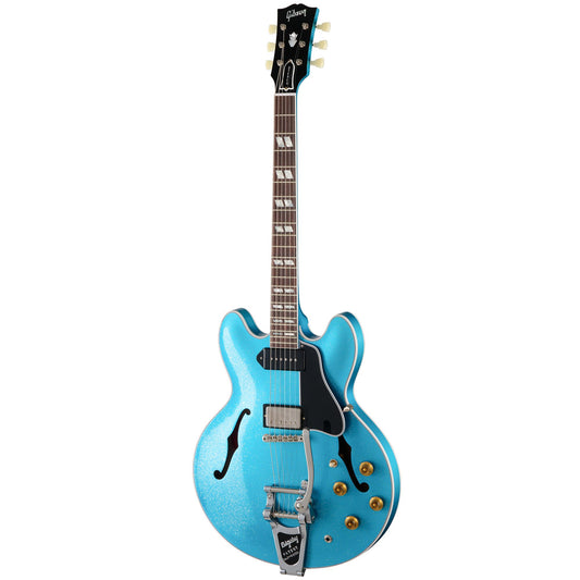 Đàn Guitar Điện Gibson 1964 ES-345 Reissue with Bigsby Sapphire Mist HS, Rosewood Fingerboard, Sapphire Mist - Việt Music