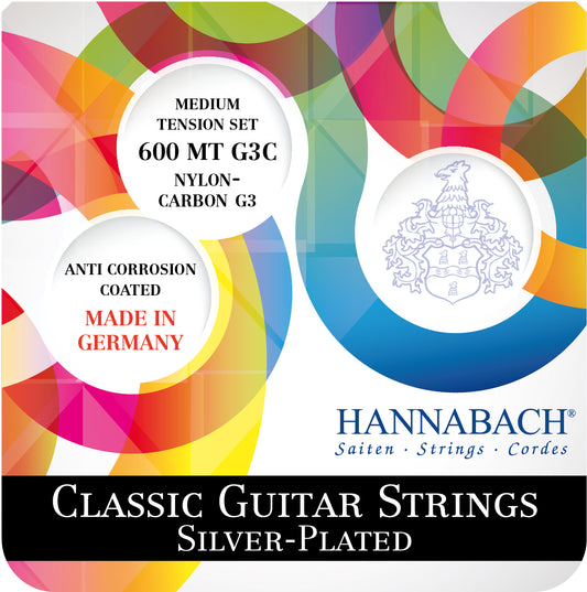Dây Đàn Guitar Classic Hannabach 600 Silver-Plated - Việt Music
