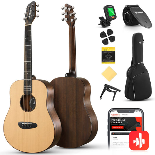 Đàn Guitar Acoustic Donner S410 Spruce - Việt Music