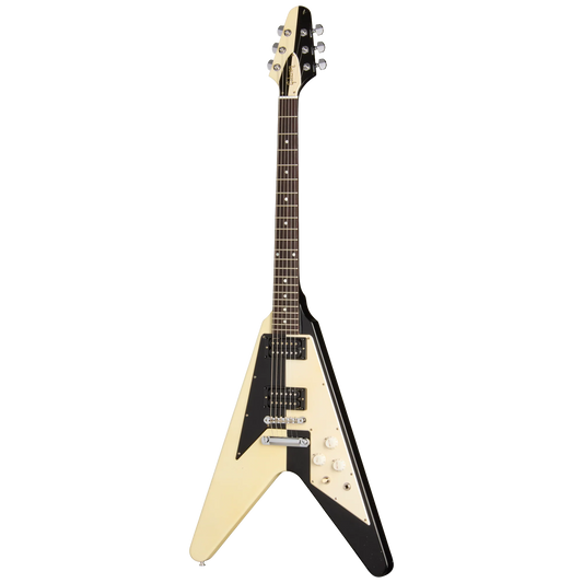 Đàn Guitar Điện Gibson Custom Michael Schenker 1971 Flying V Collector’s Edition HH, Rosewood Fingerboard, Black/White - Việt Music
