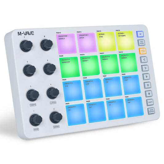MIDI Pad Controller M-Vave SK12 SMC-PAD