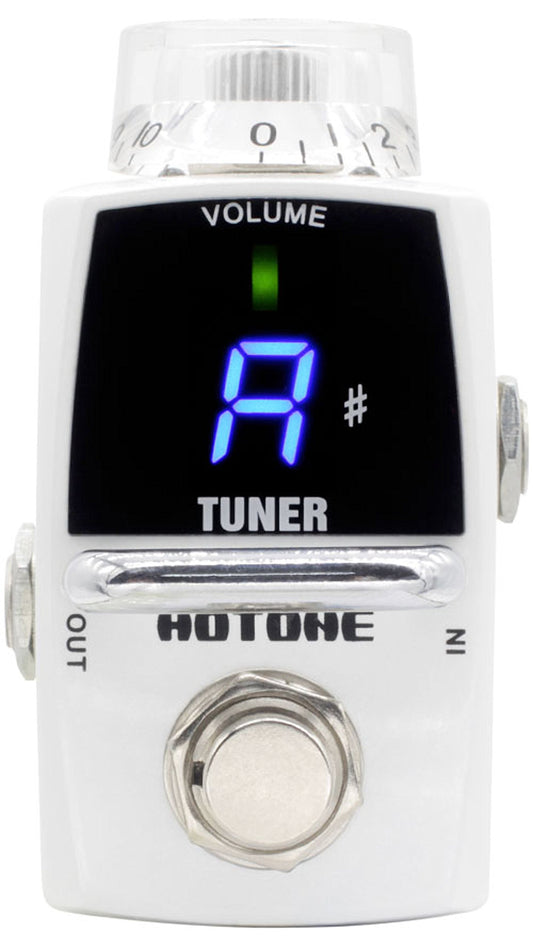 Pedal Guitar Điện Hotone Smart Tiny Tuner LED