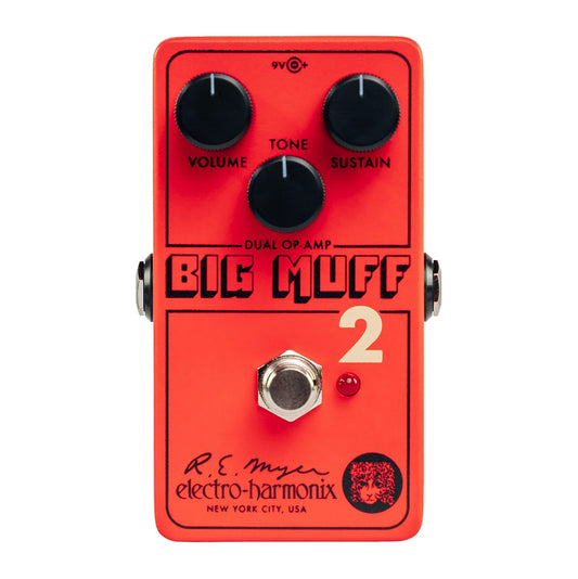 Pedal Guitar Electro-Harmonix Big Muff Pi 2 Dual Op-Amp Fuzz
