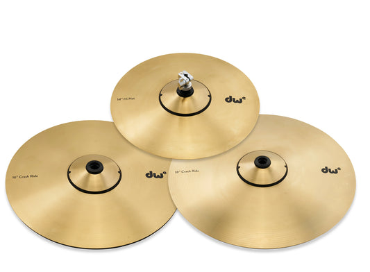 Bộ Cymbal DW DWe Electronic Cymbal Pack 3-Piece DECMPK1