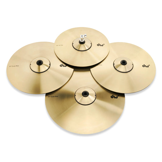 Trống Cơ DW DWe Drum Kit Bundle 5-Piece w/DWe Cymbals (22/10-12/16/14) - Việt Music