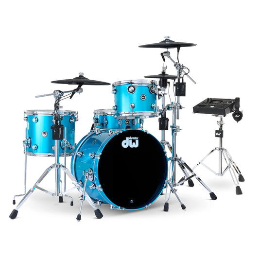 Trống Cơ DW DWe Drum Kit Bundle 4-Piece w/Roland V-Cymbals + V51 Module (20/12/14/14)