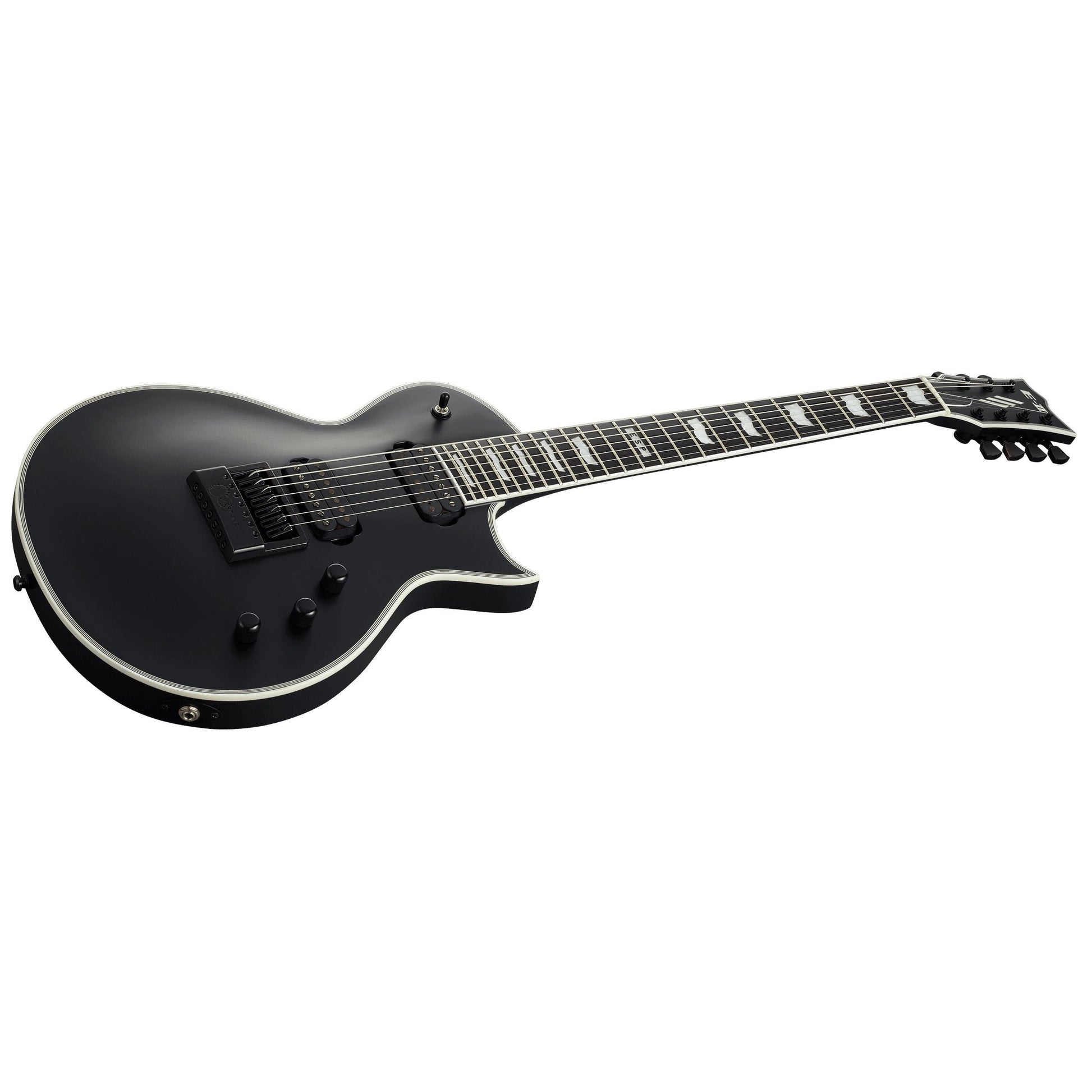 Đàn Guitar Điện ESP - E-II Eclipse-7 EverTune HH, Ebony Fingerboard, Black Satin, 7 - Strings - Việt Music