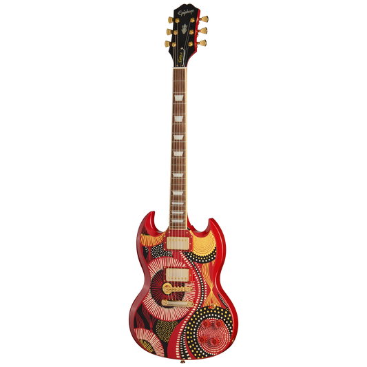 Đàn Guitar Điện Epiphone Fatoumata Diawara Signature SG HH, Rosewood Fingerboard, Ember Red - Việt Music