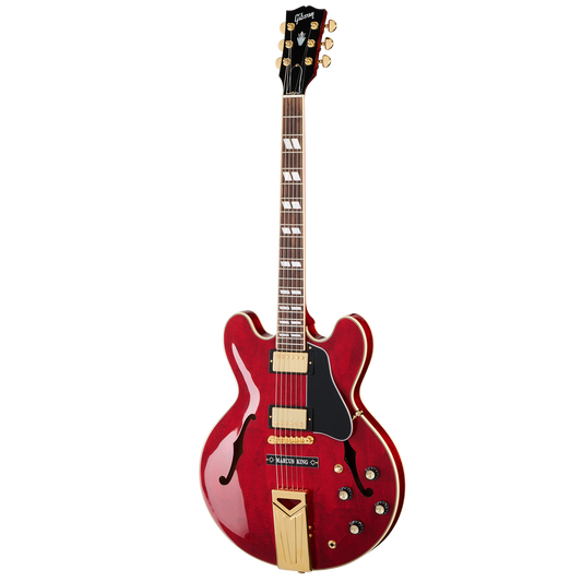 Đàn Guitar Điện Gibson Marcus King ES-345 HH, Rosewood Fingerboard, Sixties Cherry - Việt Music