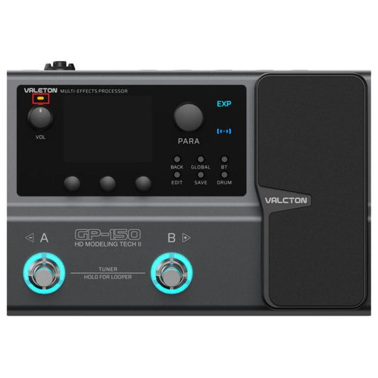 Pedal Guitar Valeton GP-150 Multi-FX, Amp Modeller & IR Loader - Việt Music