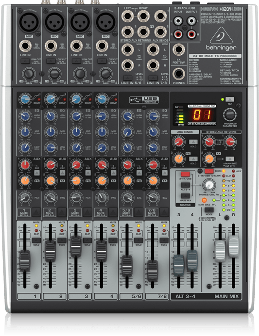 Mixer Behringer XENYX X1204USB - Việt Music