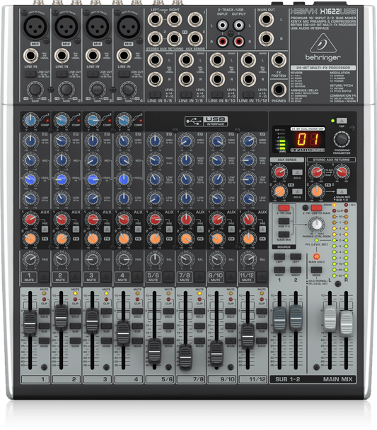 Mixer Behringer XENYX X1622USB - Việt Music