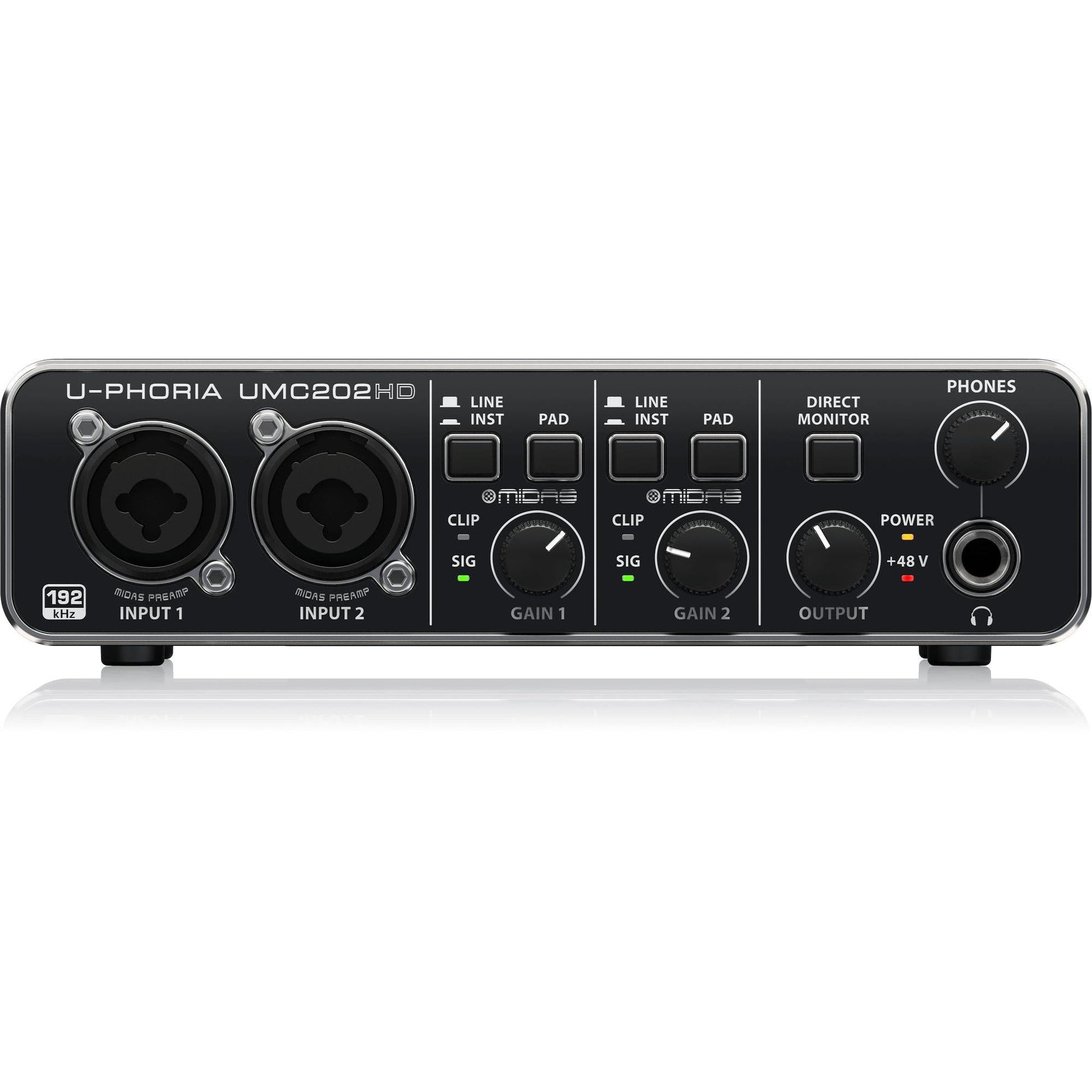 Audio Interface Behringer U-PHORIA Studio Pro Recording/Podcasting Bundle - Việt Music