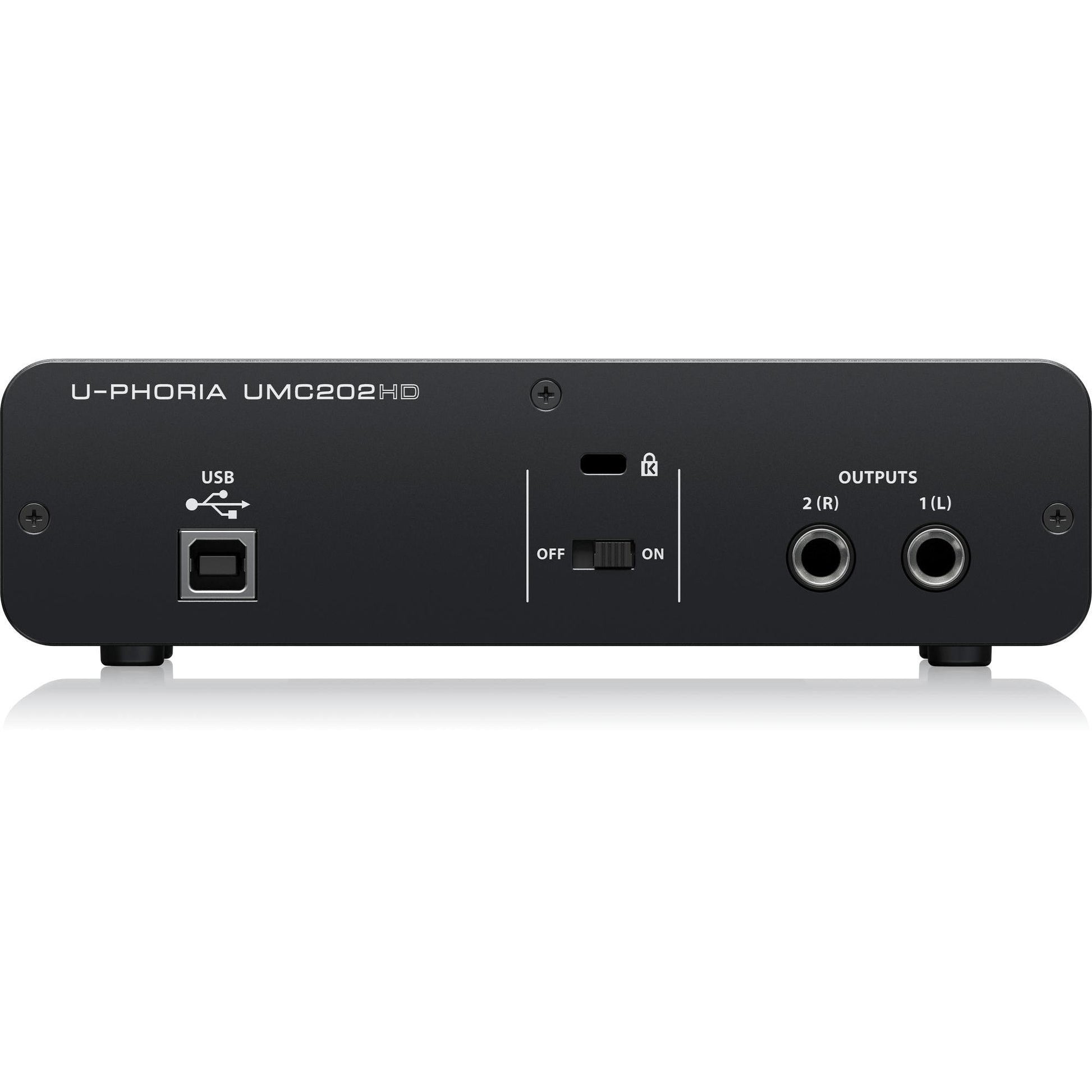 Audio Interface Behringer U-PHORIA Studio Pro Recording/Podcasting Bundle - Việt Music