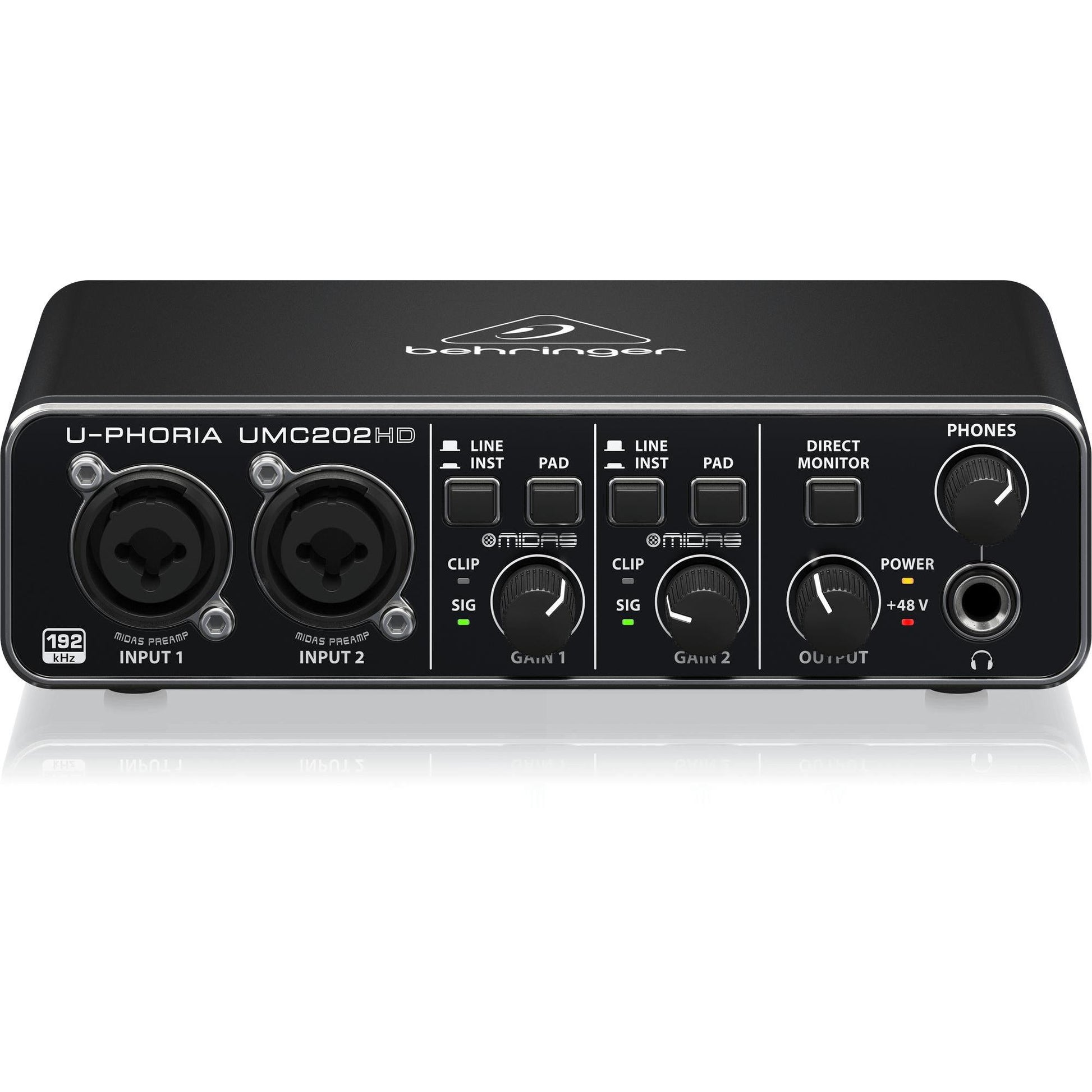 Audio Interface Behringer U-PHORIA Studio Pro Recording/Podcasting Bundle - Việt Music